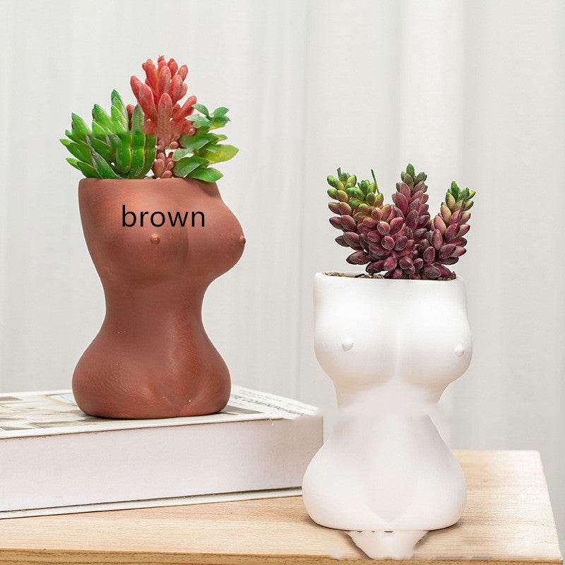 Flower Pots Decorative Ornaments Ceramic Crafts flower vase - Velora