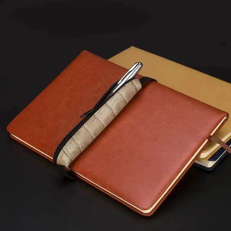 Easy To Carry PU Leather Office Pencil Case - Velora