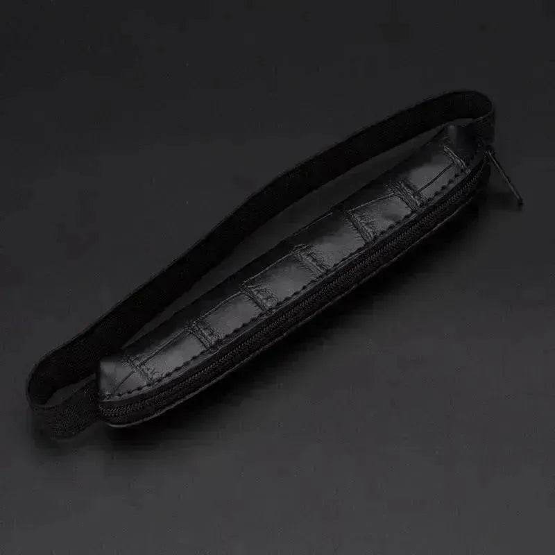 Easy To Carry PU Leather Office Pencil Case - Velora