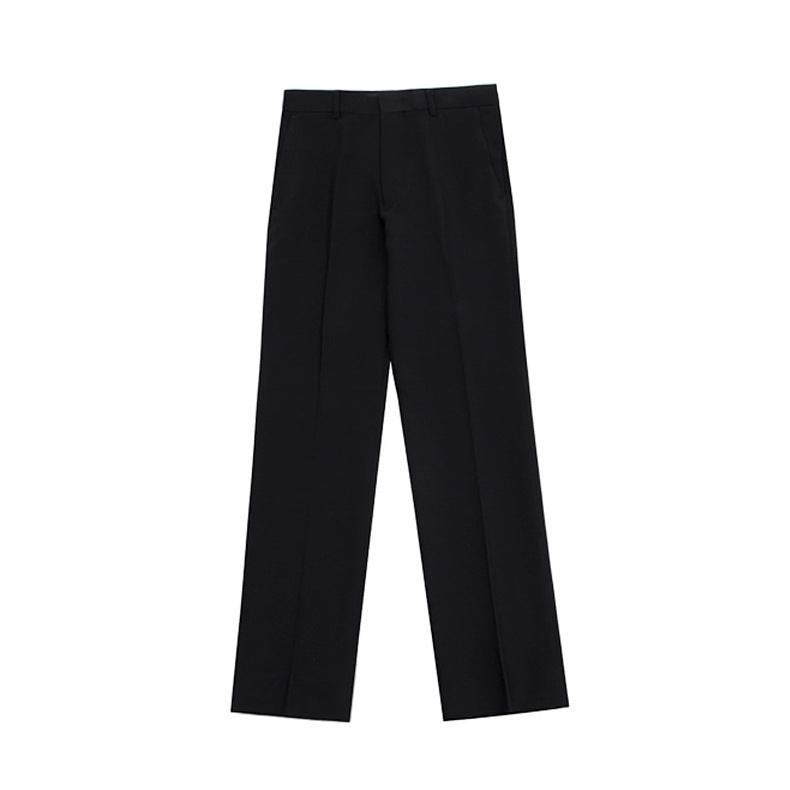 Men's Mid Waist loose Straight leg trouser