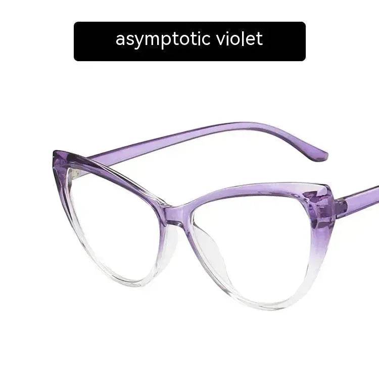 Retro Cat Eye Anti-blue Light Glasses Frame For Women - Velora