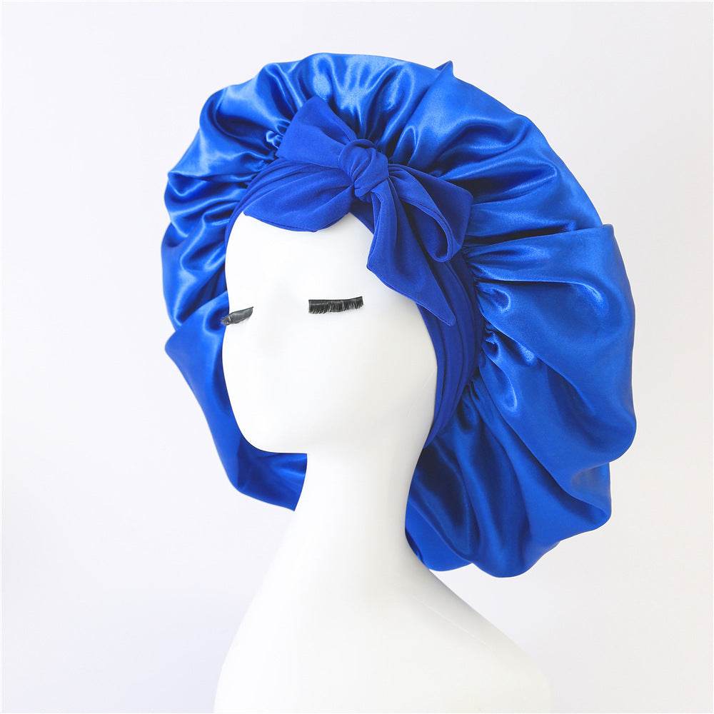 Silk Hair Bonnet For Sleeping Satin bonnet for curly hair - Velora
