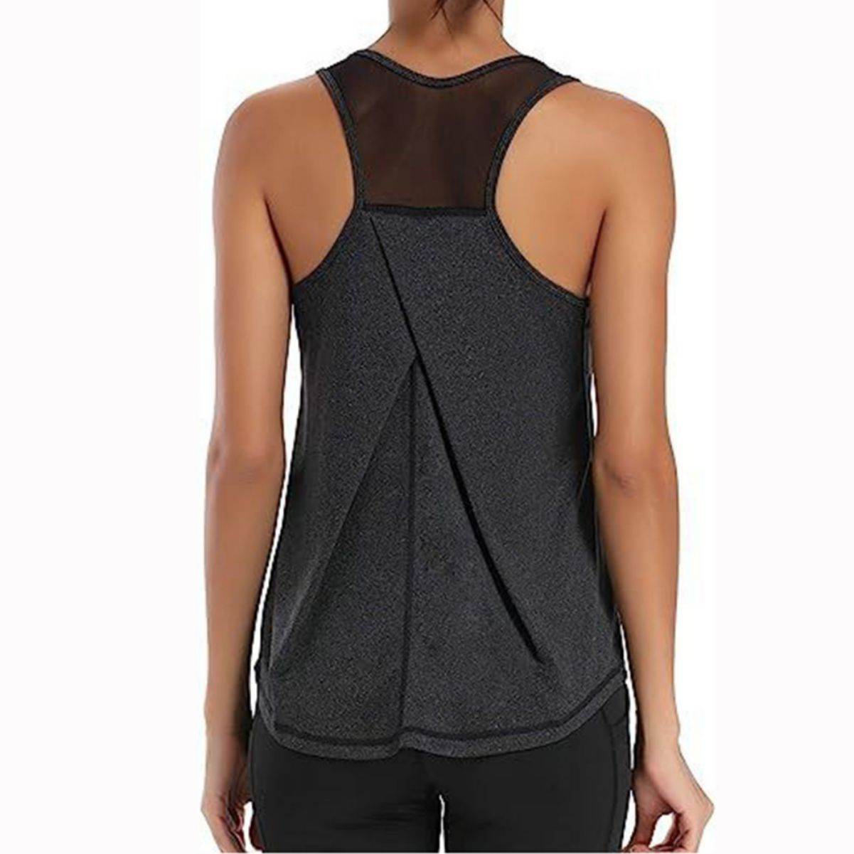 Mesh Yoga Sports Running Vest Sleeveless Workout Tank top women - Velora