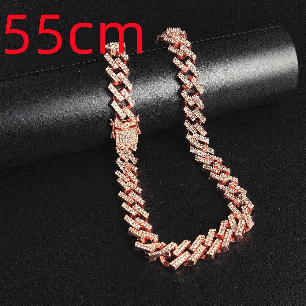 Men's Hip Hop Cuban Link Chain Bracelet - Velora