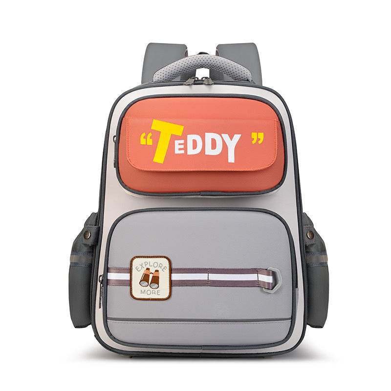 Children's Cartoon Letters British Style Schoolbag - Velora