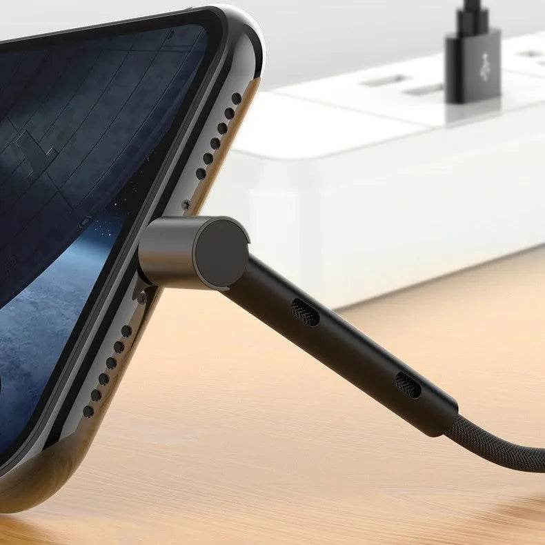 Creative Mobile Phone Elbow Charging Cable - Velora