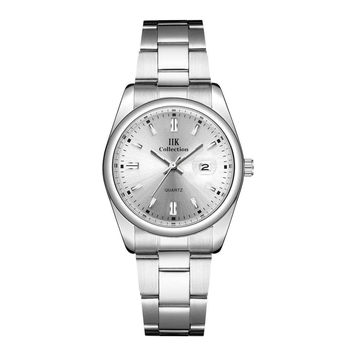 Quartz Calendar Waterproof Steel Strap Women's Watch - Velora