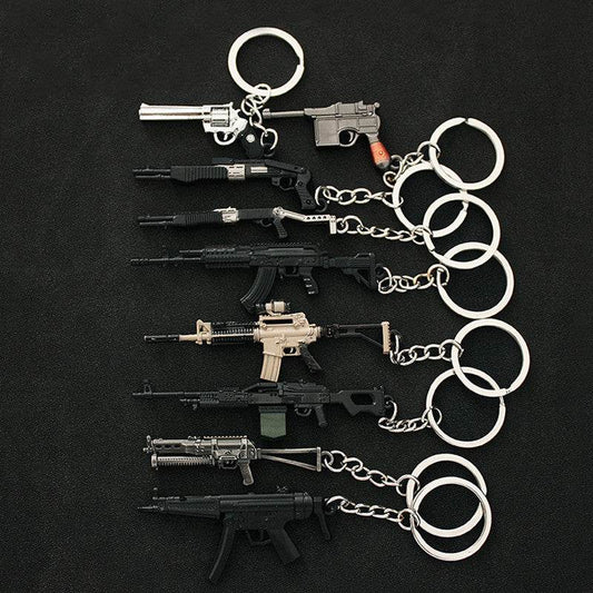 Gun Metal Toys Keychain - Velora