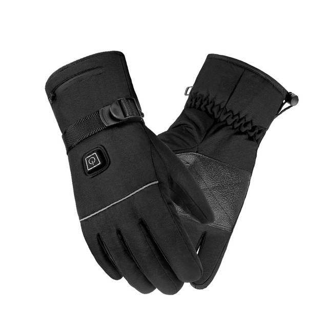 Winter Electric Heated Gloves Motorcycle Touch Screen Gloves - Velora
