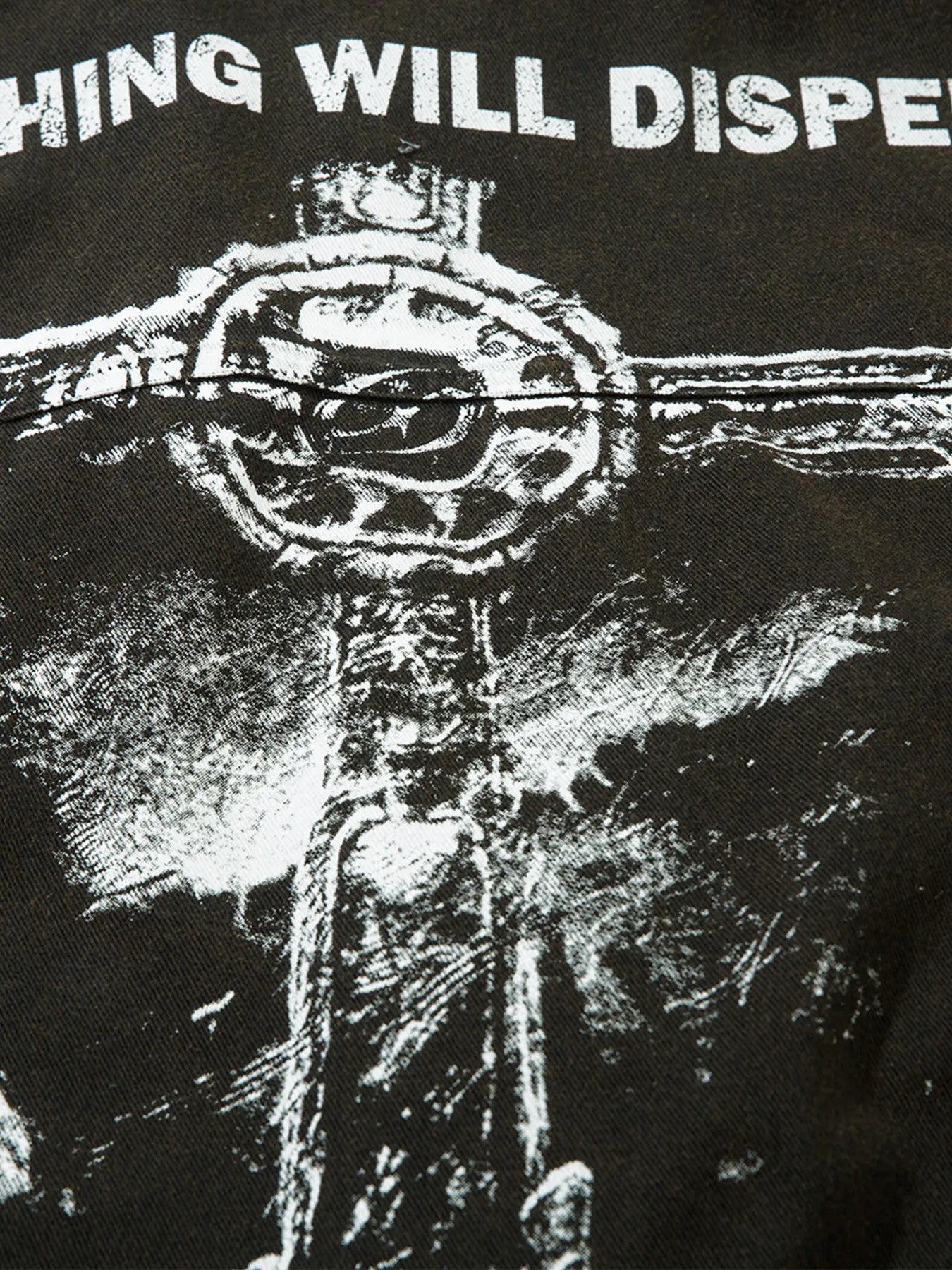 Men's Cross Button Up Oversized Denim Shirt - Velora