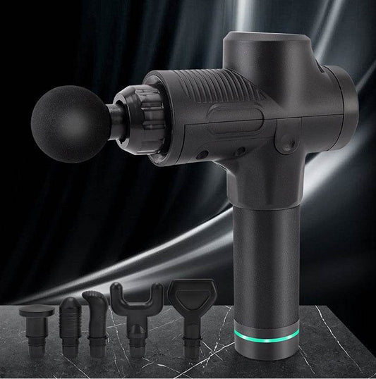 Fascia Massager Massage Gun Muscle Massager Neck Cream Gun Fitness Equipment Massage Gun - Velora