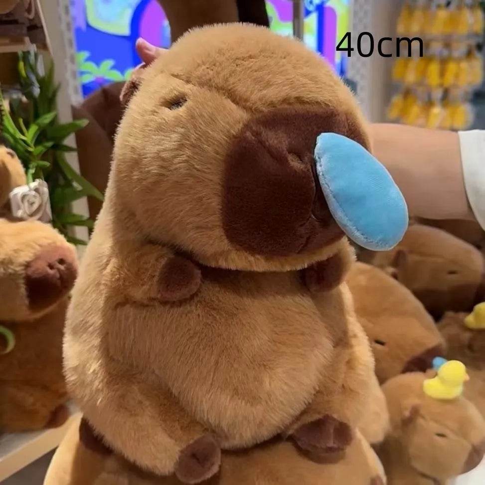 New Capibara Snot Withdraw Doll Doll Plush Toy Capybara Ugly And Cute Pillow Capybara Online Influencer Cute - Velora