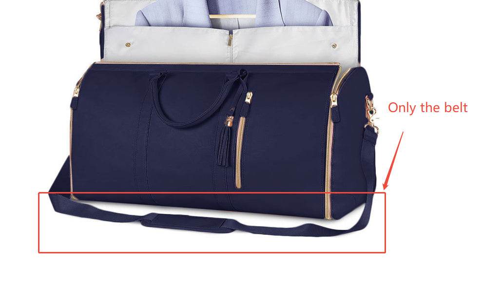 Large Capacity Travel Duffle Bag Women's Handbag Folding Suit Bag Waterproof Clothes Totes - Velora