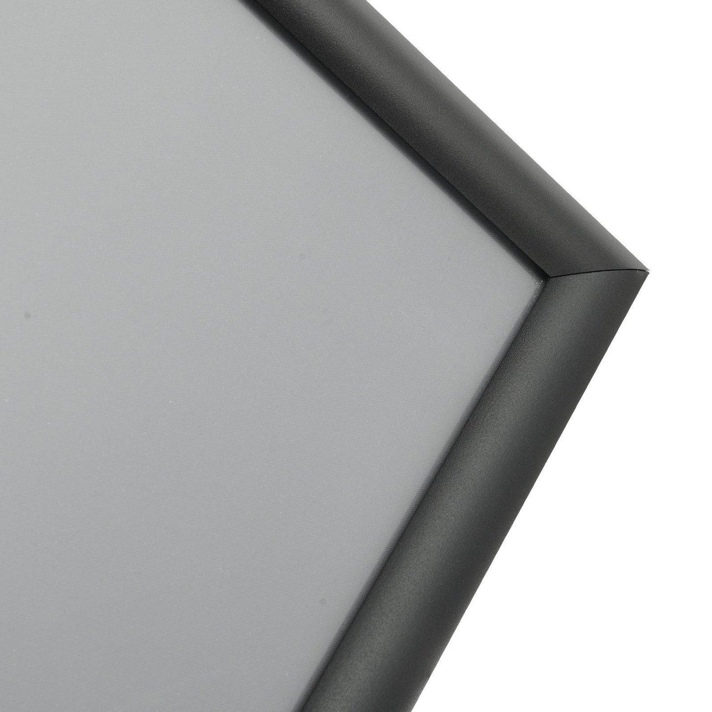 Pedestal Sign Holder, 11 X 17 Inch Vertical And Horizontal Adjustable Poster Stand, Heavy-Duty Floor Standing Sign Holder With Metal Base For Display, Advertisement, And Outdoor, Black - Velora