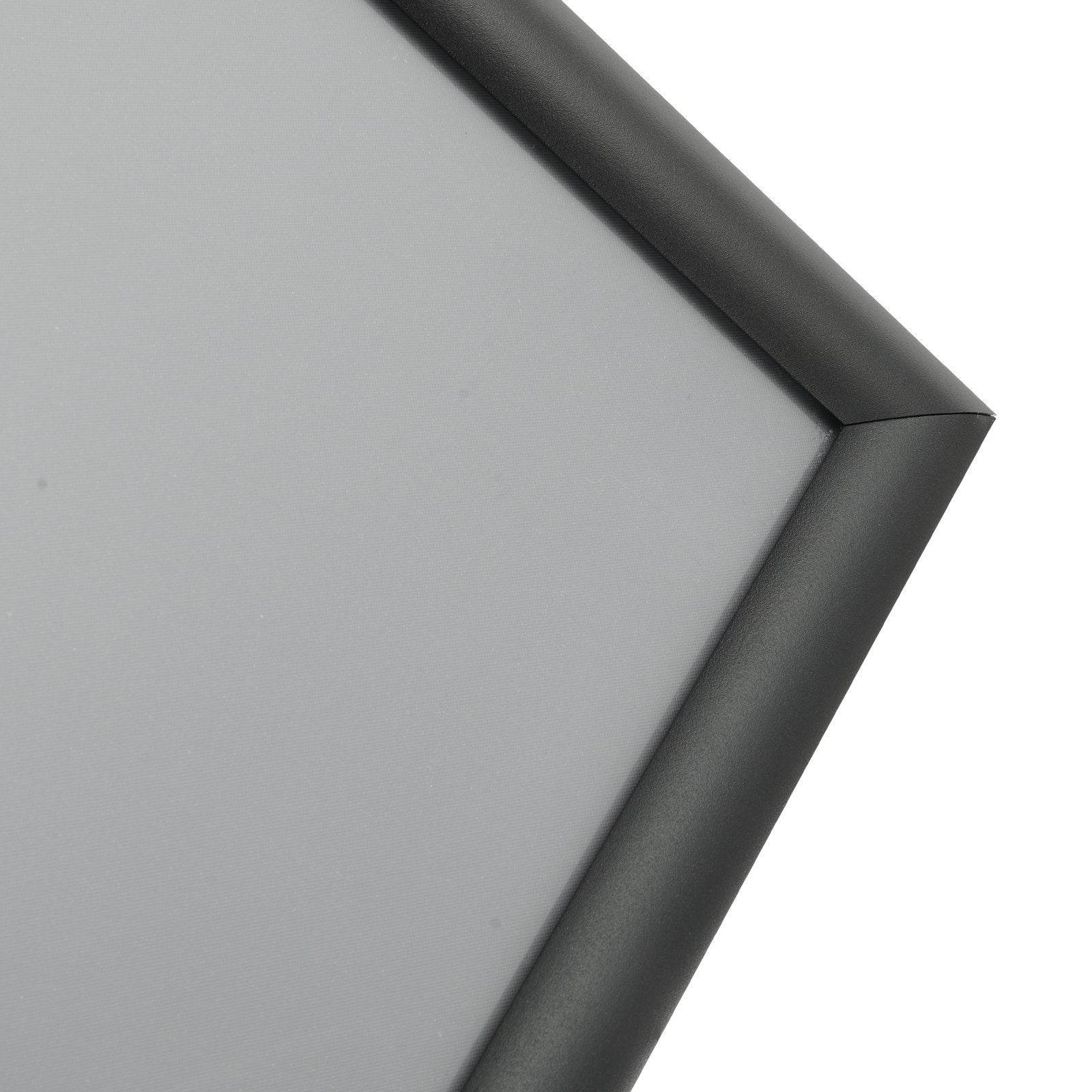 Pedestal Sign Holder, 11 X 17 Inch Vertical And Horizontal Adjustable Poster Stand, Heavy-Duty Floor Standing Sign Holder With Metal Base For Display, Advertisement, And Outdoor, Black - Velora