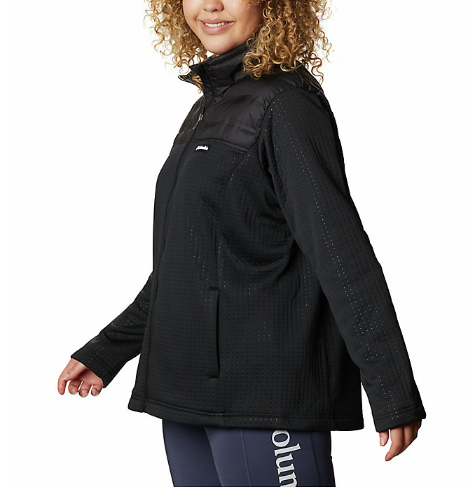 Columbia Women's Northern Canyon Hybrid Full Zip Jacket, Size: XL - Velora