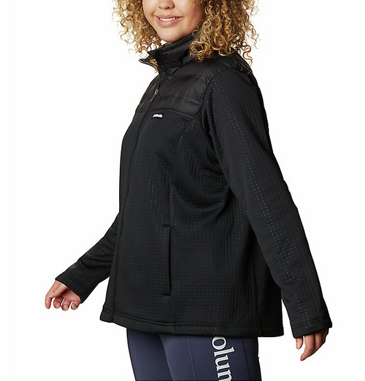 Columbia Women's Northern Canyon Hybrid Full Zip Jacket, Size: XL - Velora