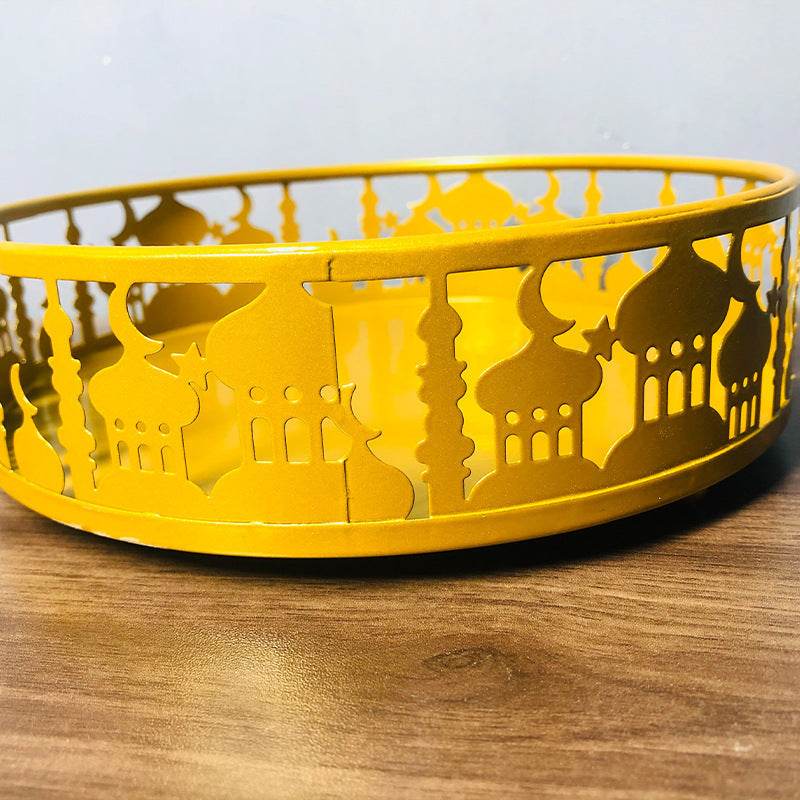 Festive Supplies Eid Al Adha Dinner Plate Home Decor Ornaments - Velora