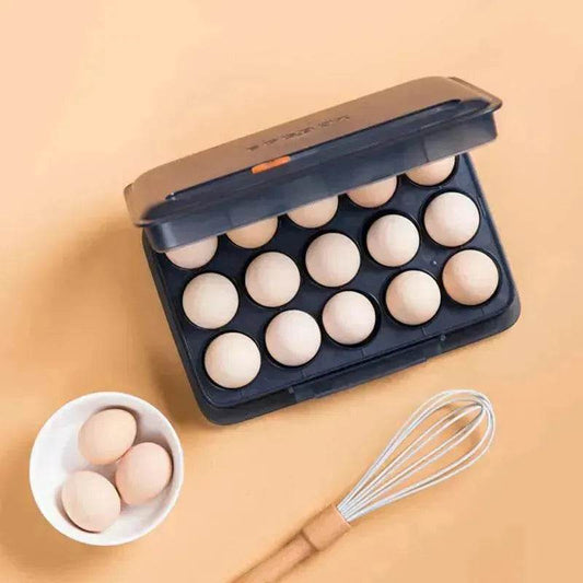 Egg Carton Refrigerator Fresh-keeping Storage Box Household Kitchen Rack Support - Velora