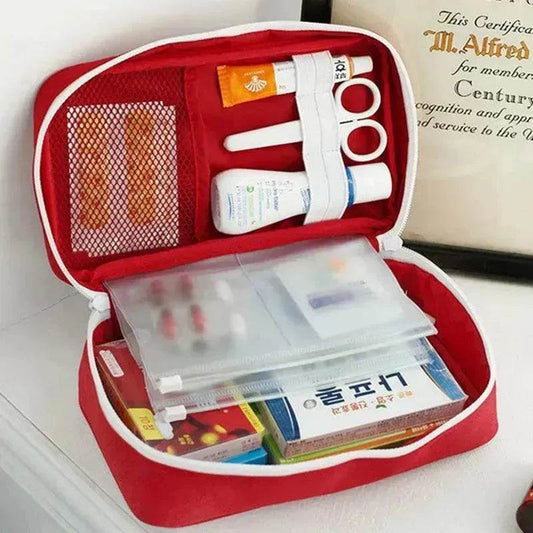 Emergency Outdoor & Indoor Empty Large First Aid Kit Camping Survival Handbag Kit - Velora