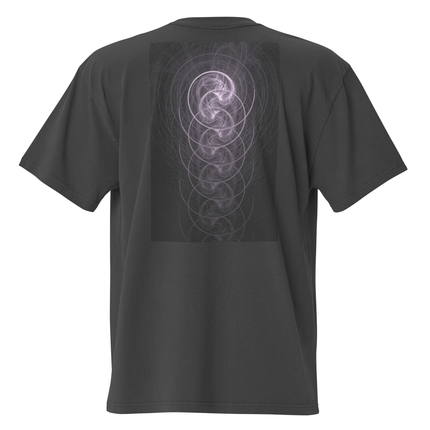 Esoteric Occult Streetwear: Cosmic Wave Tee - Captivating energy bodies & quantum fields motif