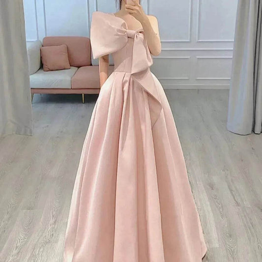 Evening Gown Bride Engagement Dress French Bridesmaid Dress - Velora