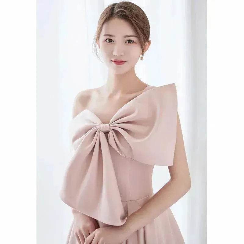 Evening Gown Bride Engagement Dress French Bridesmaid Dress - Velora