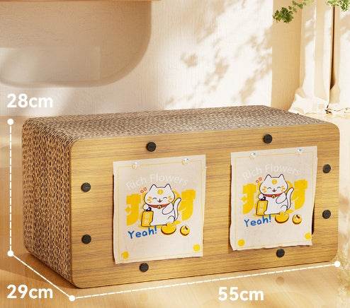 Creative Sisal Mat That Won't Shed Crumbs Cat Scratch Board - Velora