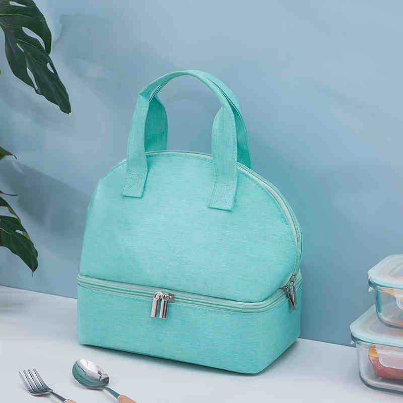 Women's Fashion Portable Insulated work lunch bag - Velora