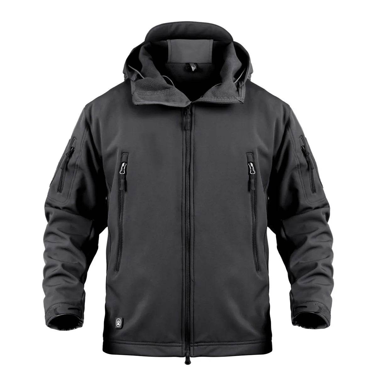 Soft Shell Jacket Plus Size Windproof And Warm Outdoor Mountaineering - Velora