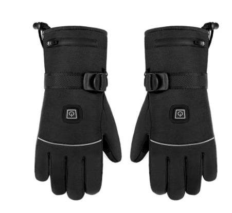Winter Electric Heated Gloves Motorcycle Touch Screen Gloves - Velora