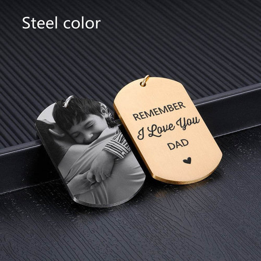 Personality Trend Stainless Steel Keychain - Velora