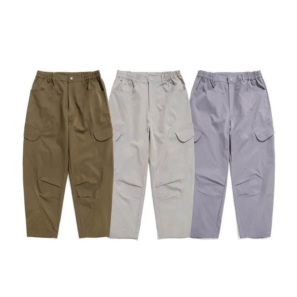 Leisure Cargo Chemical Fiber Blend Men's Trousers - Velora