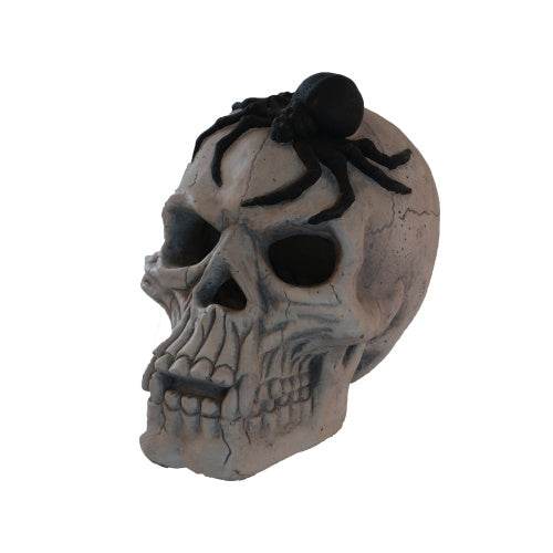 Demon Skull,Suitable For Outdoor Fireplace And Fire Pit, Halloween Decoration - Velora