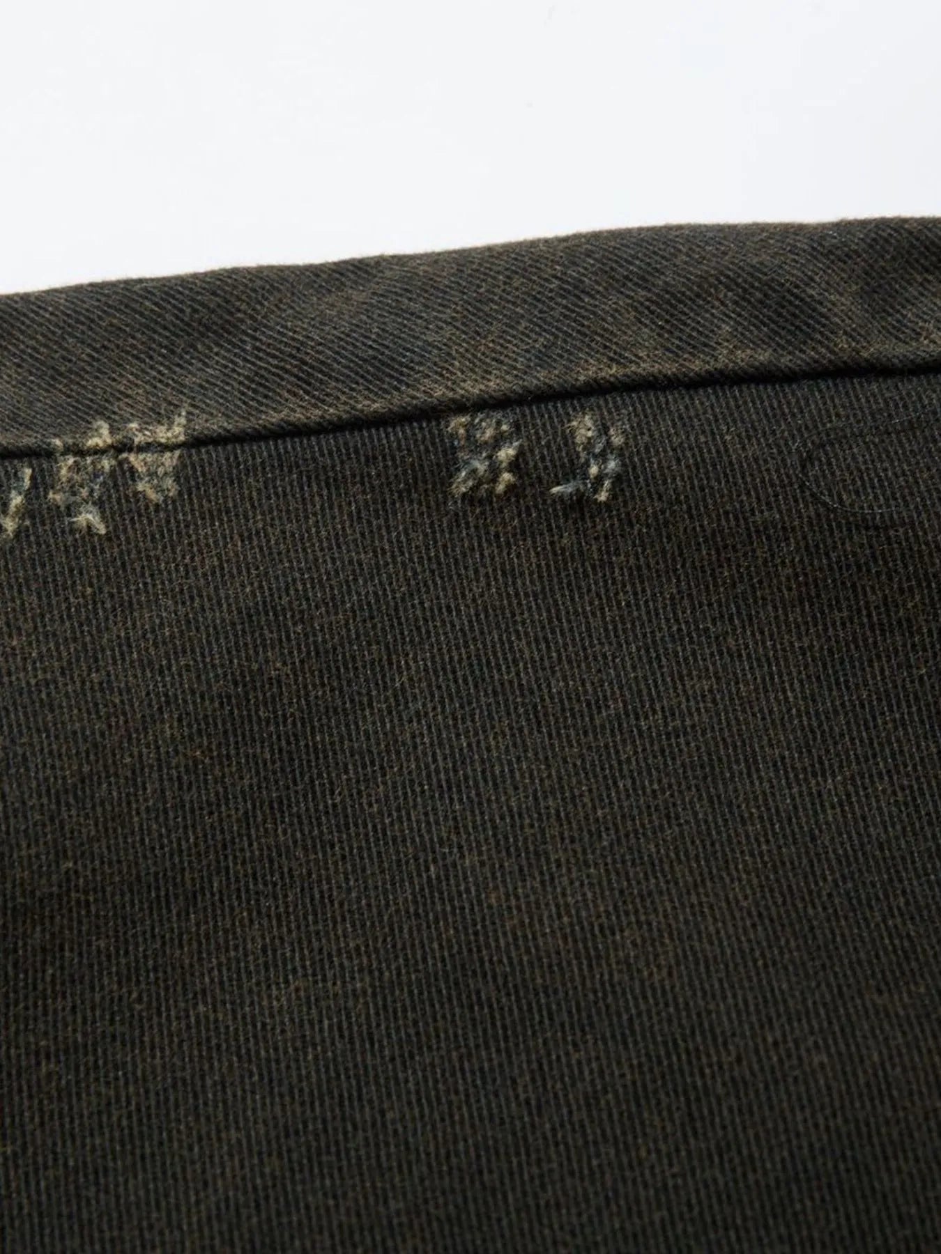 Men's Cross Button Up Oversized Denim Shirt - Velora