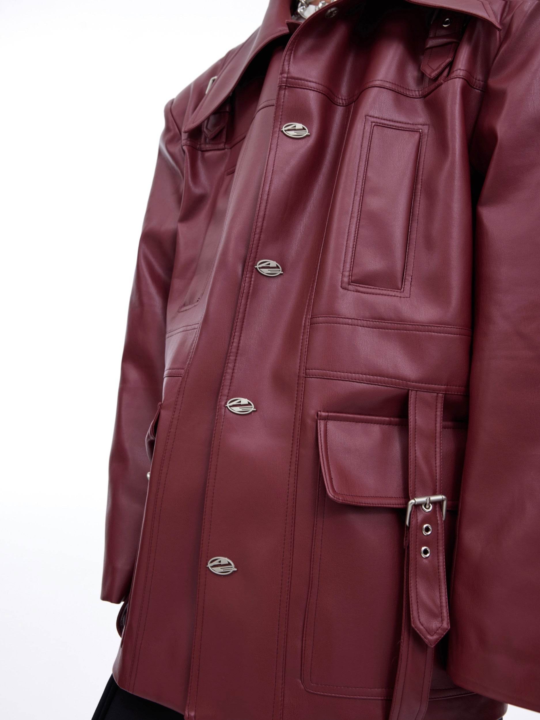 Design Red Jacket For Men - Velora