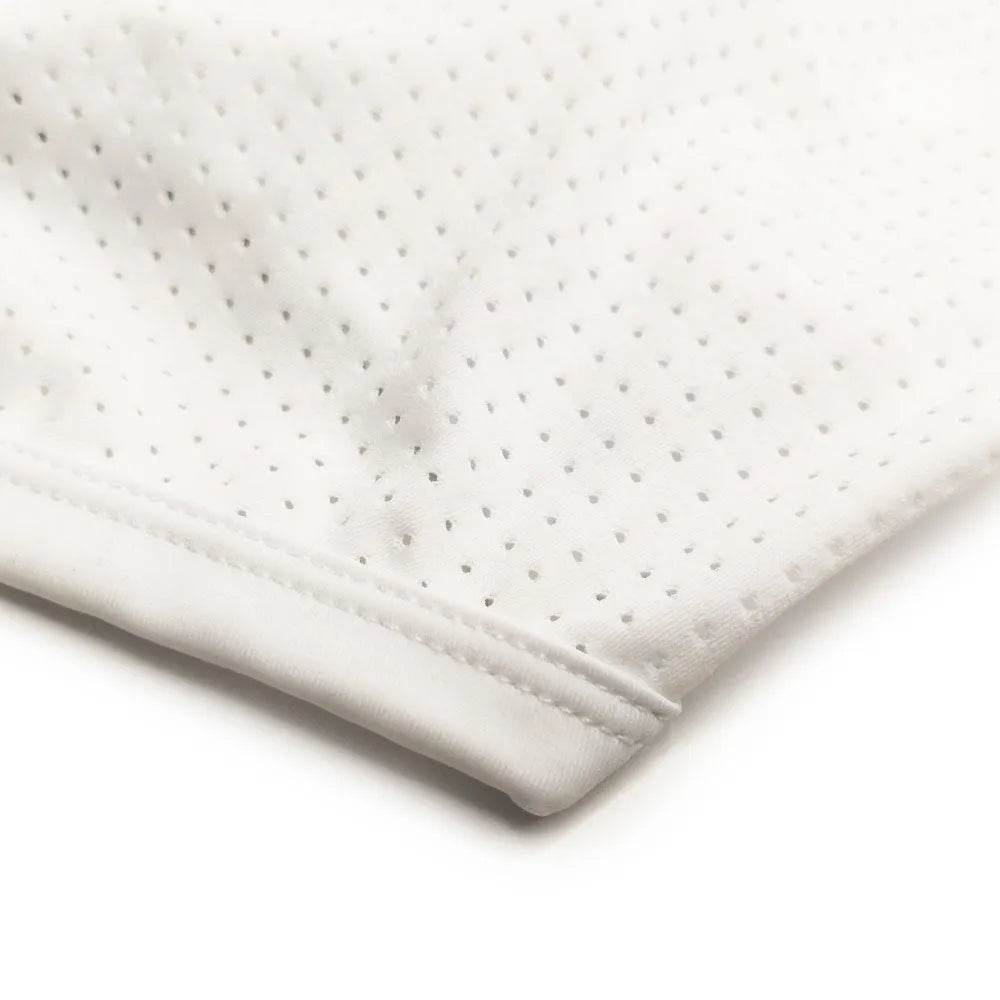 Mesh Stitching White Swim Briefs Boxer underwear men - Velora