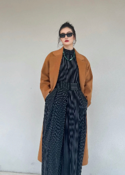 Chanel 2019 Spring Women's Long Loose Trench Coat