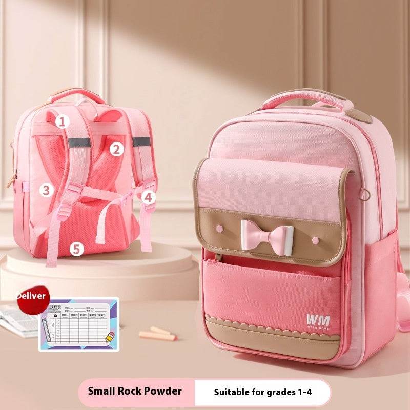 Children's Backpack For Grade Portable Burden Alleviation - Velora