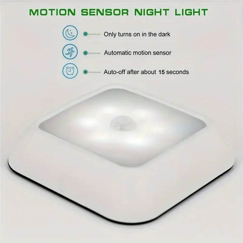 6 Pcs Induction Cabinet Night Light Motion Sensor - Velora