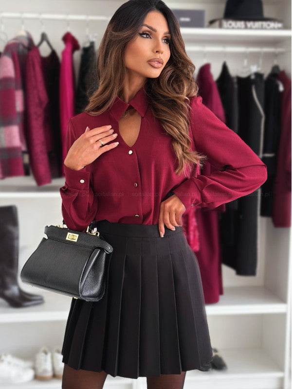 Elegant Fashion Button Long Sleeve business Office Formal Work Shirt For Women - Velora