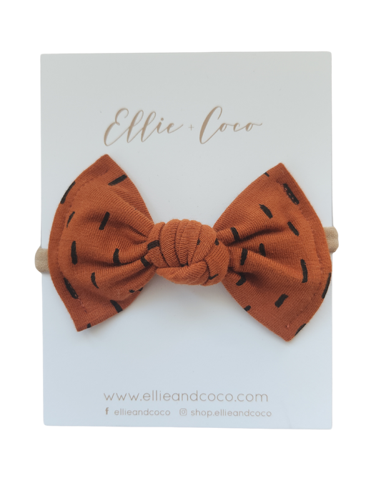 Knot Bow | Autumn Dash - Velora