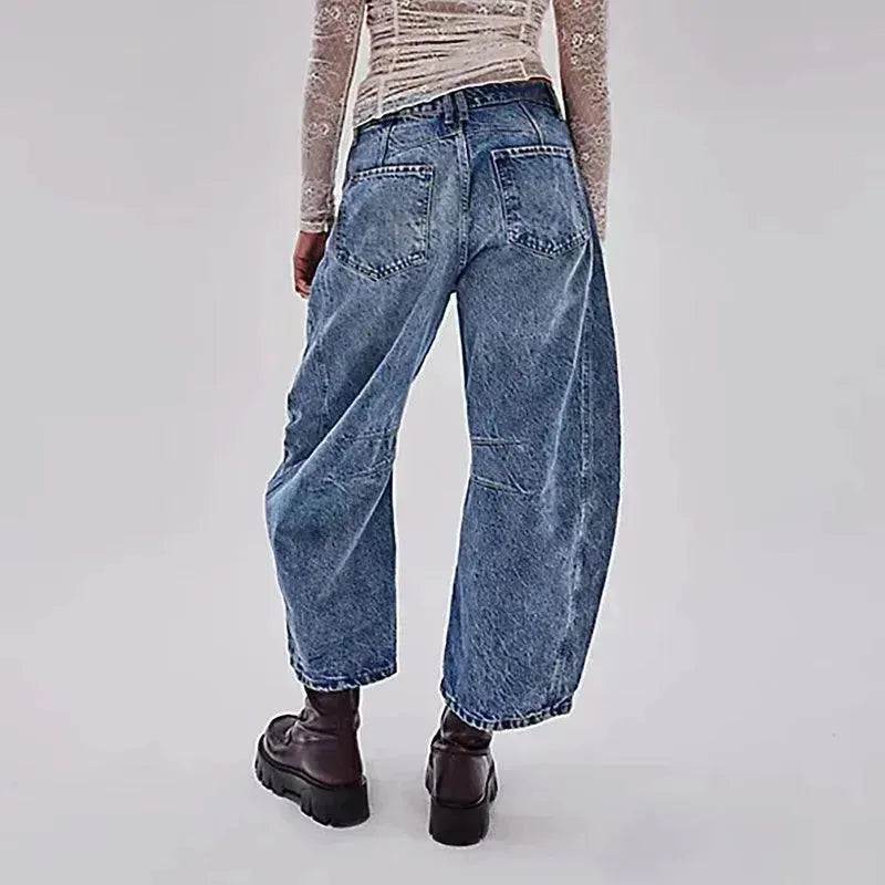 Fashion Loose Wide-leg Pants Summer Sports Straight Casual Cotton Trousers Women's Trouser Pant - Velora