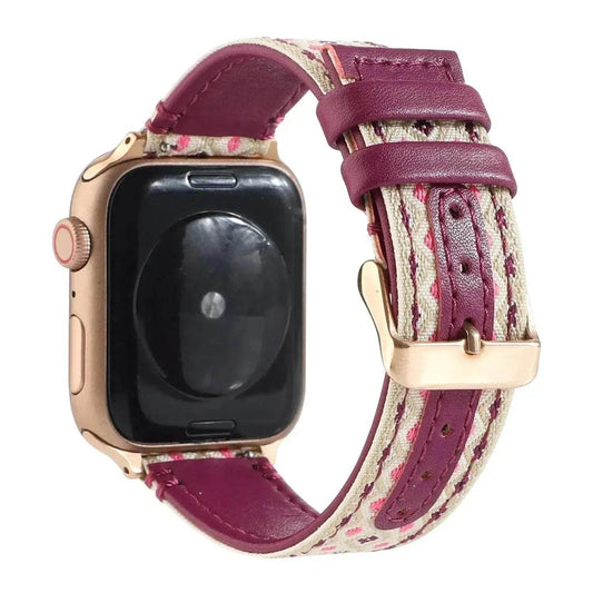 Fashion Personality Wristband Men's And Women's Tide Ethnic Wind Leather Watch Strap - Velora