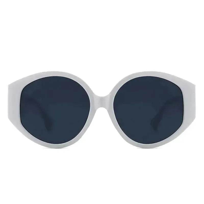 Fashion Round Frame Colorful Sunglasses - Velora