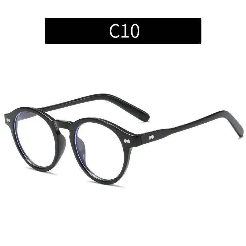 Fashion Vintage Round Frame Sunglasses - Velora