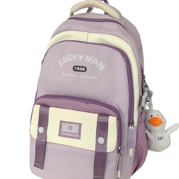 Unisex College Large Capacity Backpack for School - Velora