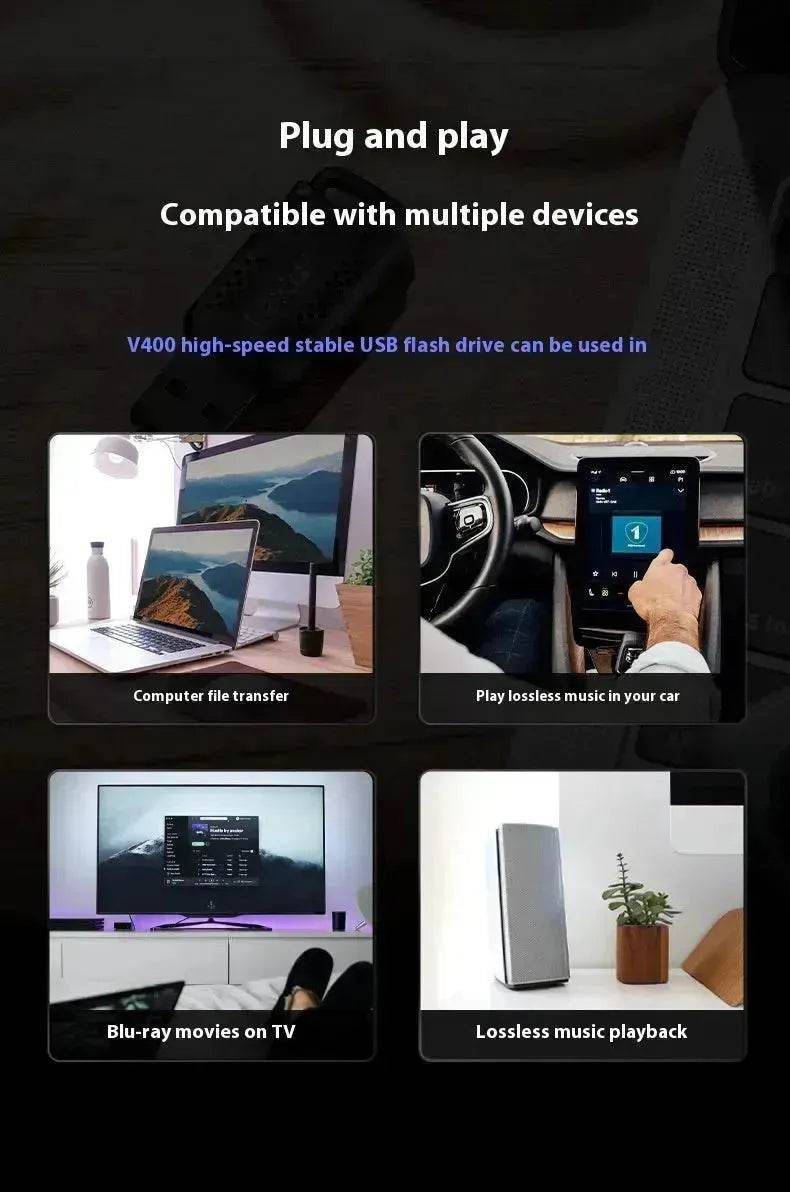 USB Flash Disk Car Music Storage Record Device - Velora