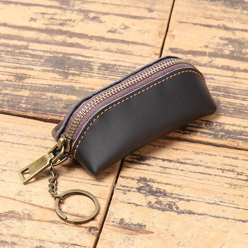 Men's Leather Multi-functional Clutch Coin Purse - Velora