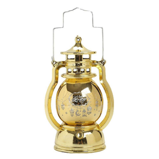 Ramadan Eid Mubarak Lantern Led Lights Party Decor Kids Gifts Middle East laser carved lantern - Velora